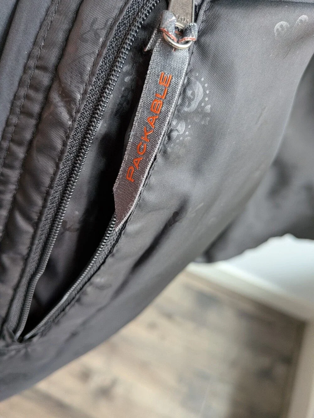 Royal Robbins Black Full Zip Quilted Traveling Vest Packable Gilet Size M